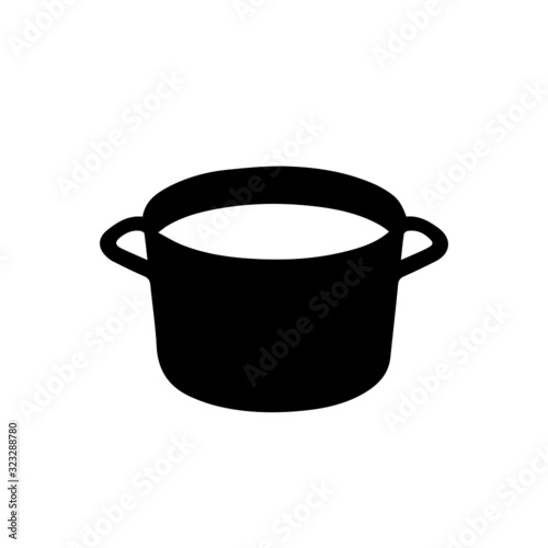 soup pot vector