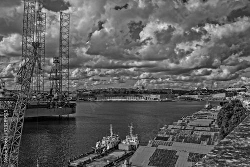 Landscape of the Three Cities in Malta