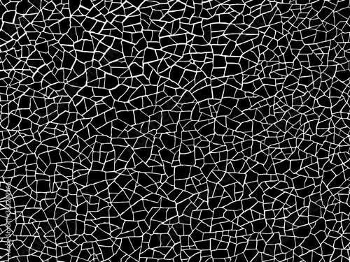  Background from cracks, scratches,  chips. Vintage old surface dirty walls. Grunge texture black and white