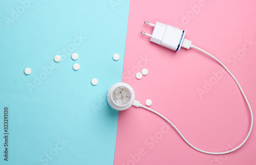 Quadro su tela Smart medicine concept
