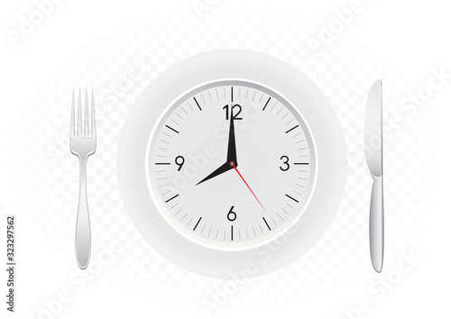 tablewares indicate time to breakfast