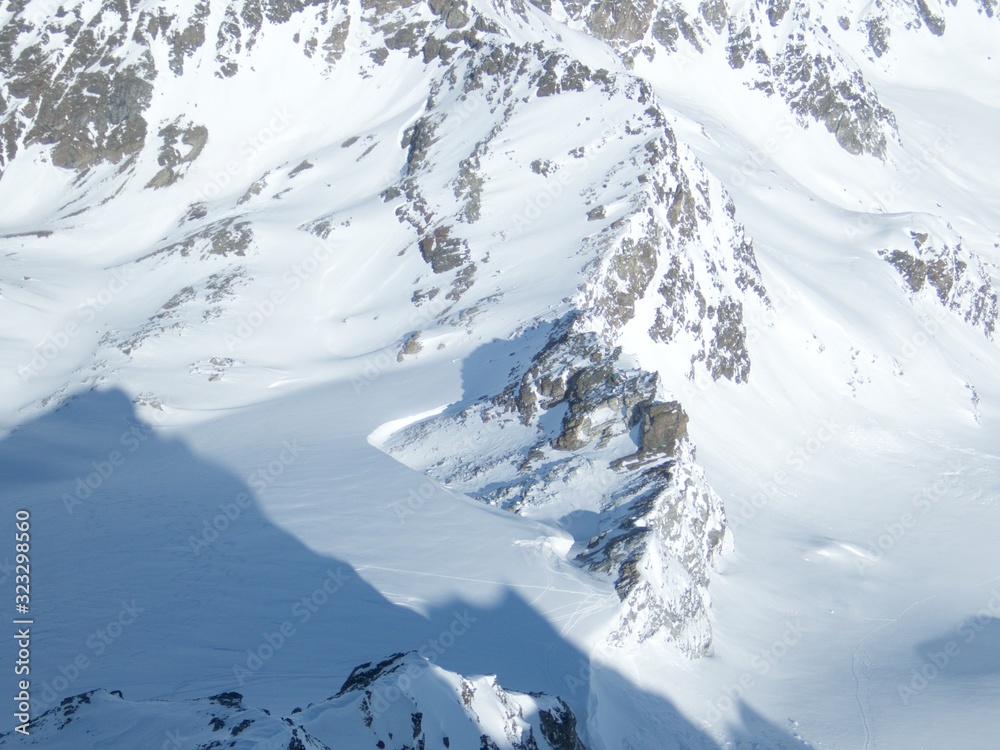 skitouring paradise silvretta mountains in austria skitouring paradise silvretta mountains in austria