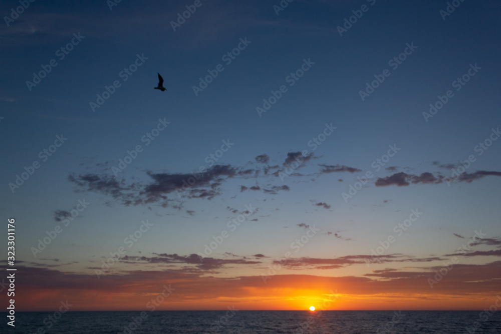 La Jolla Beach Sunset