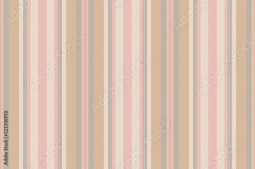 Trendy striped wallpaper. Vintage stripes vector pattern seamless fabric texture. Template stripe wrapping paper.