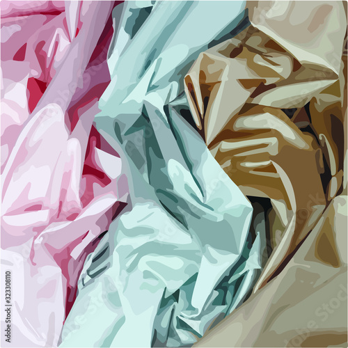Abstract background with space for your text, texture, color material, waves, folds