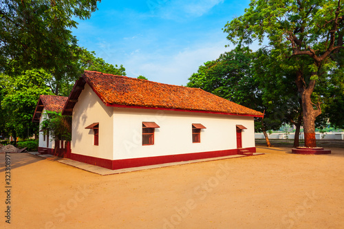 Tableau sur toile Sabarmati Gandhi Ashram in Ahmedabad