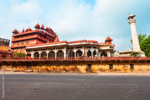 Digamber Jain Temple in Ajmer, India photo