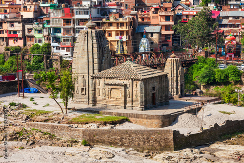 Panchbakhtar Temple is a hindu in Mandi town, Himachal Pradesh state in India photo