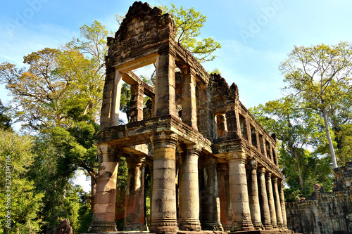 View of the incredible Preah Khan temple in the Angkor complex © silentstock639
