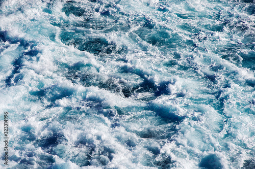 Εκτύπωση καμβά Churning ocean water