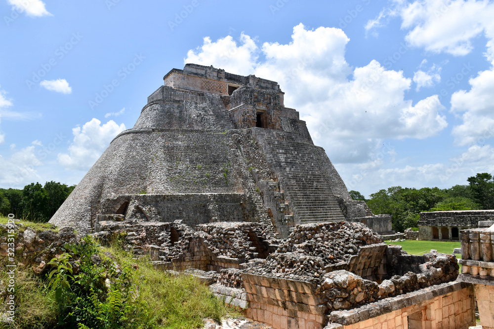 Ruin pyramid in Yucatan, Mexico Ruin pyramid in Yucatan, Mexico