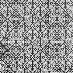 Foto auf Acrylglas Surrealismus Arabesque Hintergrund in Schwarz und Weiß  © vali_111