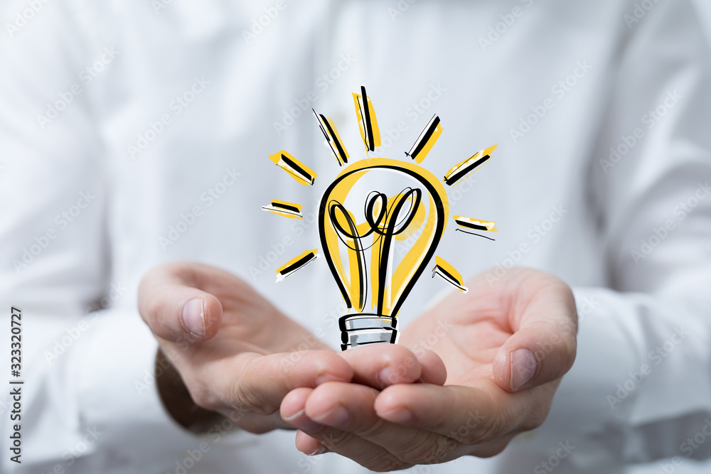 Concept for business strength and success.