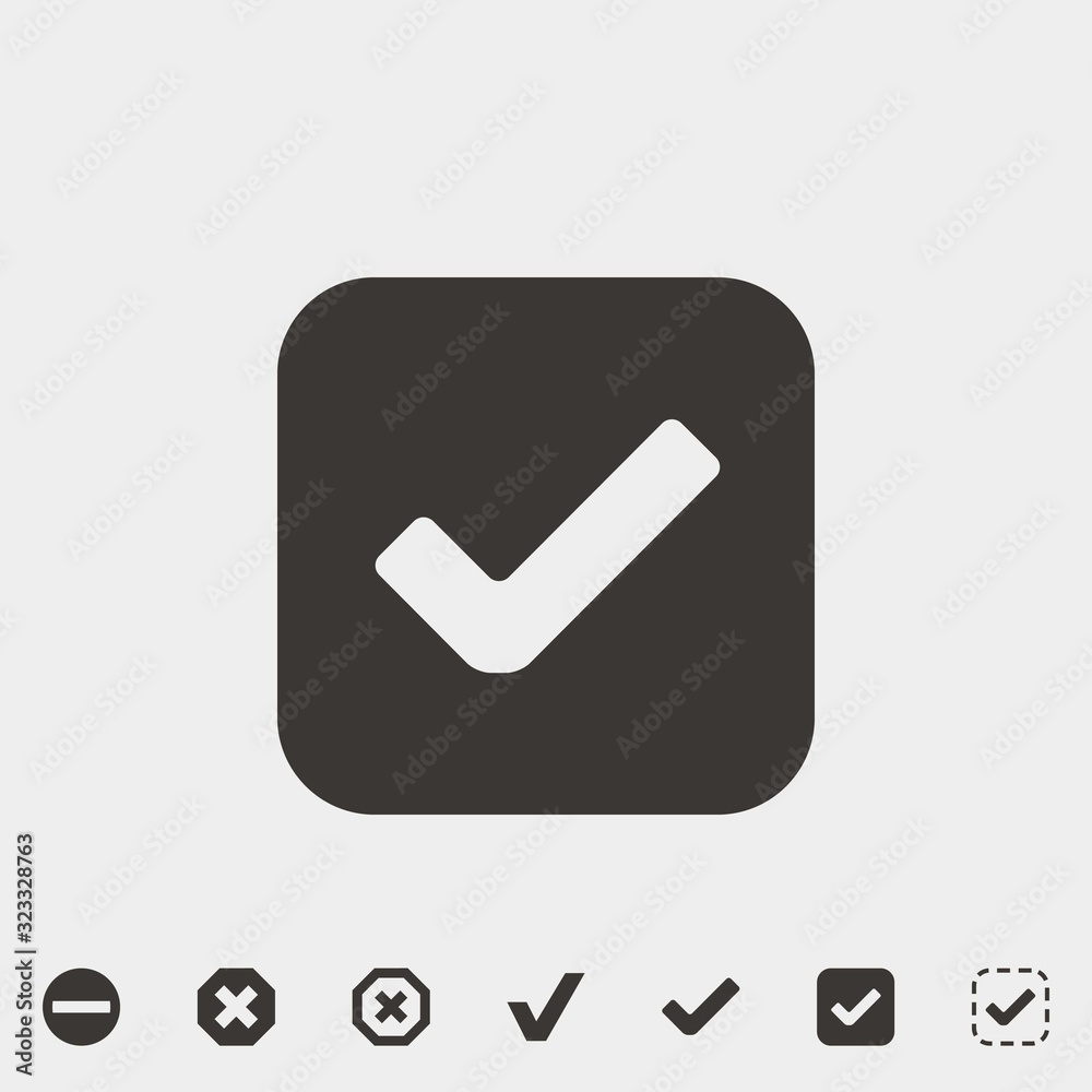 check icon vector illustration and symbol for website and graphic design check icon vector illustration and symbol for website and graphic design