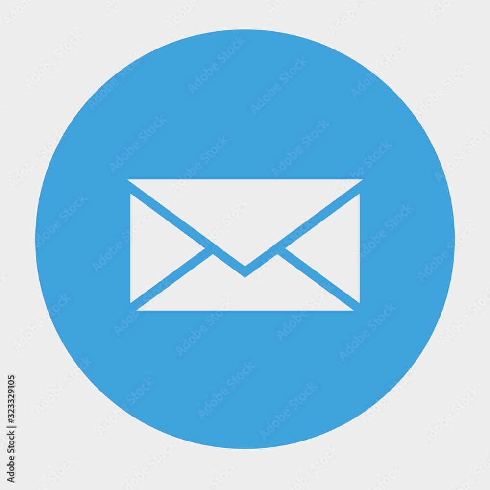 envelope icon vector illustration and symbol for website and graphic design envelope icon vector illustration and symbol for website and graphic design
