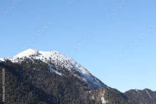 Photography that is showing the Chartreuse mountain during the winter season (Col de Porte) © Pascal