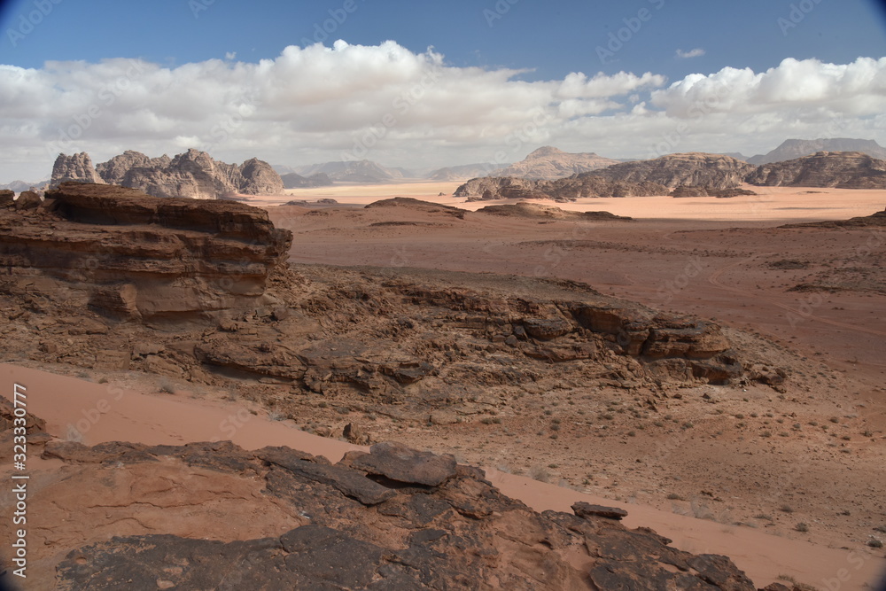 Fototapeta premium mountains in jordan