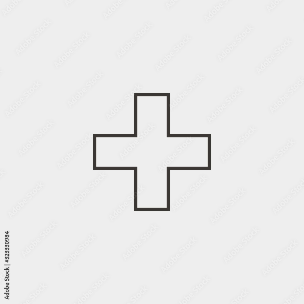 add plus icon vector illustration and symbol for website and graphic design add plus icon vector illustration and symbol for website and graphic design