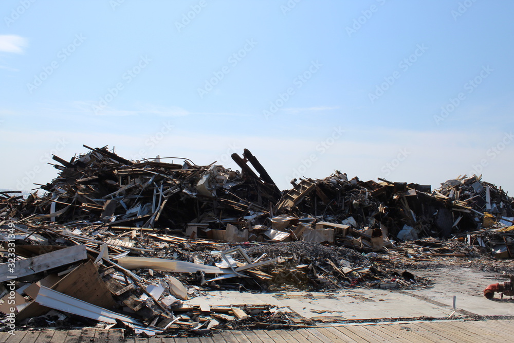 pile of garbage pile of garbage