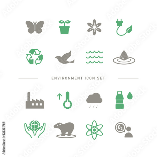 ENVIRONMENT ICON SET