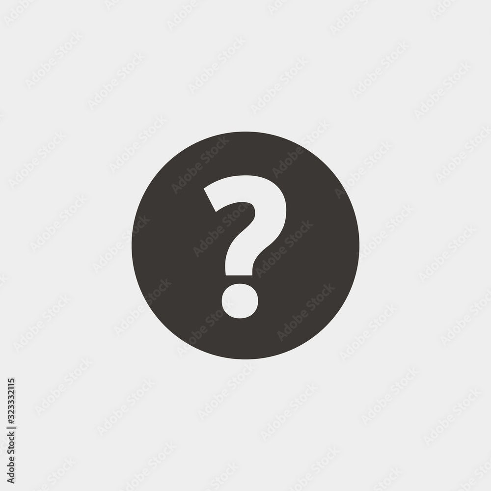 question icon vector illustration and symbol for website and graphic design question icon vector illustration and symbol for website and graphic design