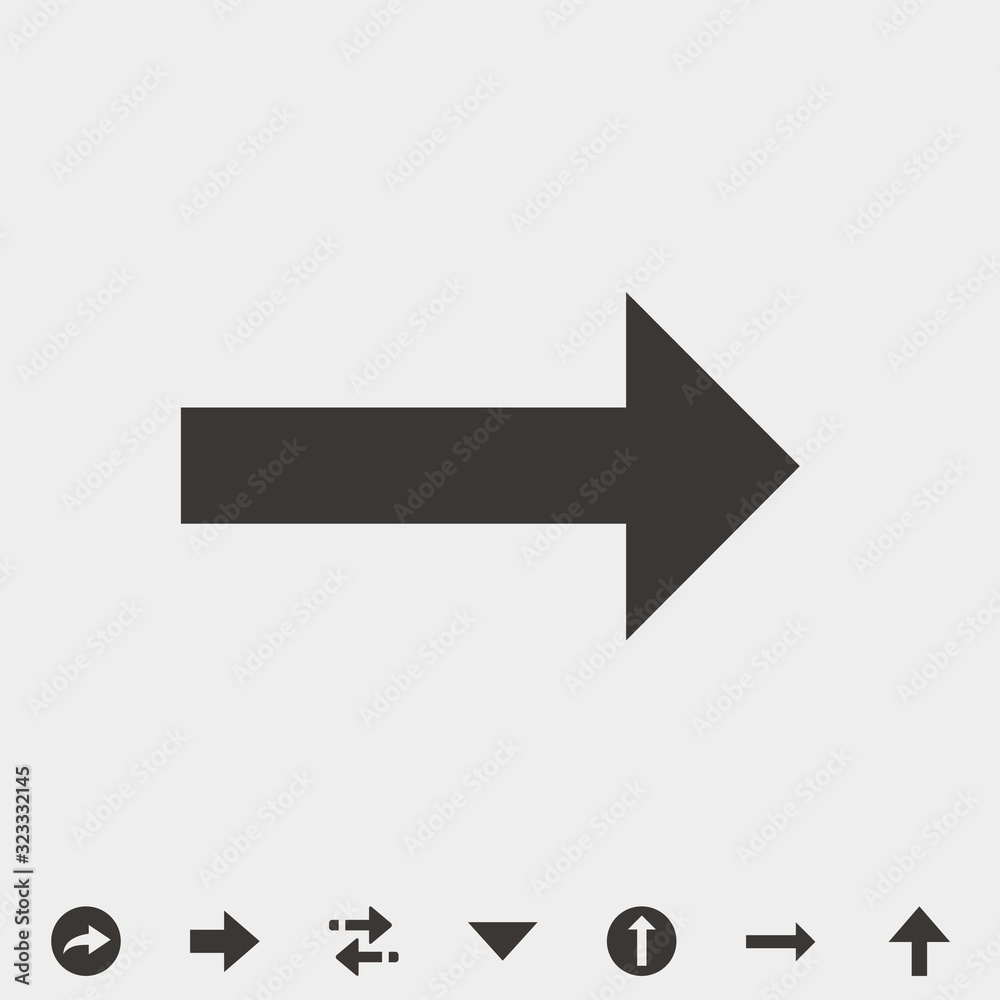 right arrow icon vector illustration and symbol for website and graphic design right arrow icon vector illustration and symbol for website and graphic design