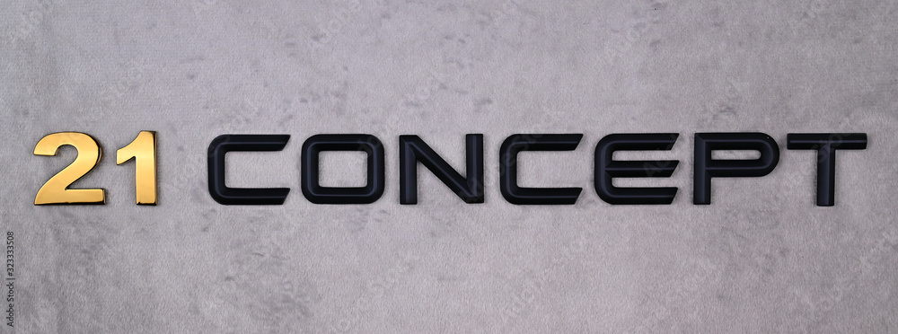 Obraz premium Concept 2021