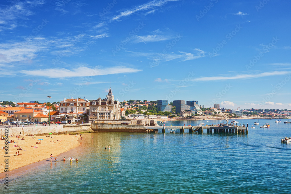 Fototapeta premium schöner Blick auf Estoril in Portugal