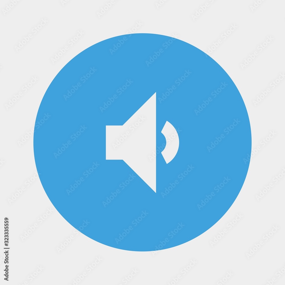 low volume icon vector illustration and symbol for website and graphic design low volume icon vector illustration and symbol for website and graphic design