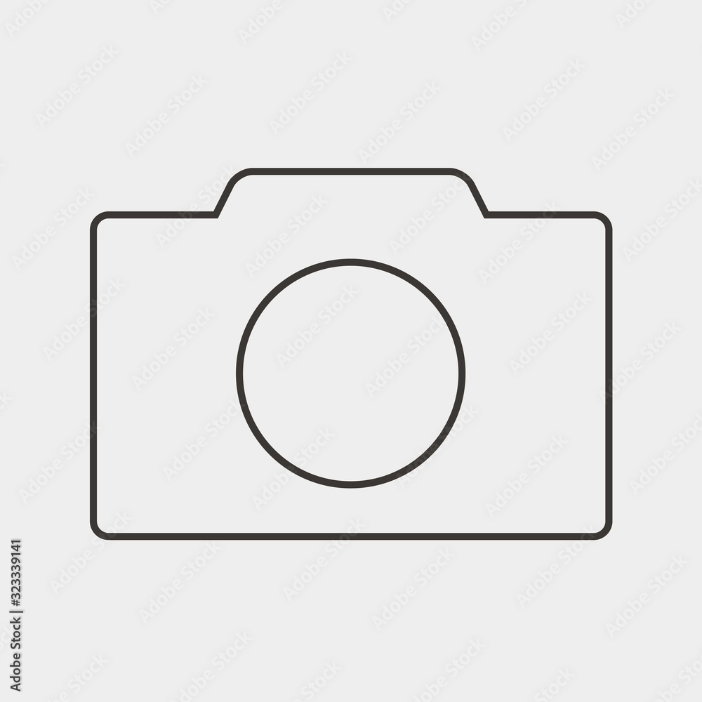 camera icon vector illustration and symbol for website and graphic design camera icon vector illustration and symbol for website and graphic design