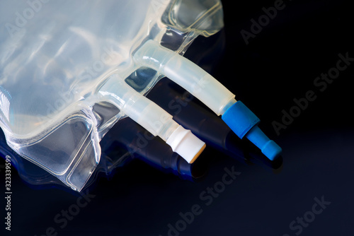 Картината върху платно IV Bag Medication Ports