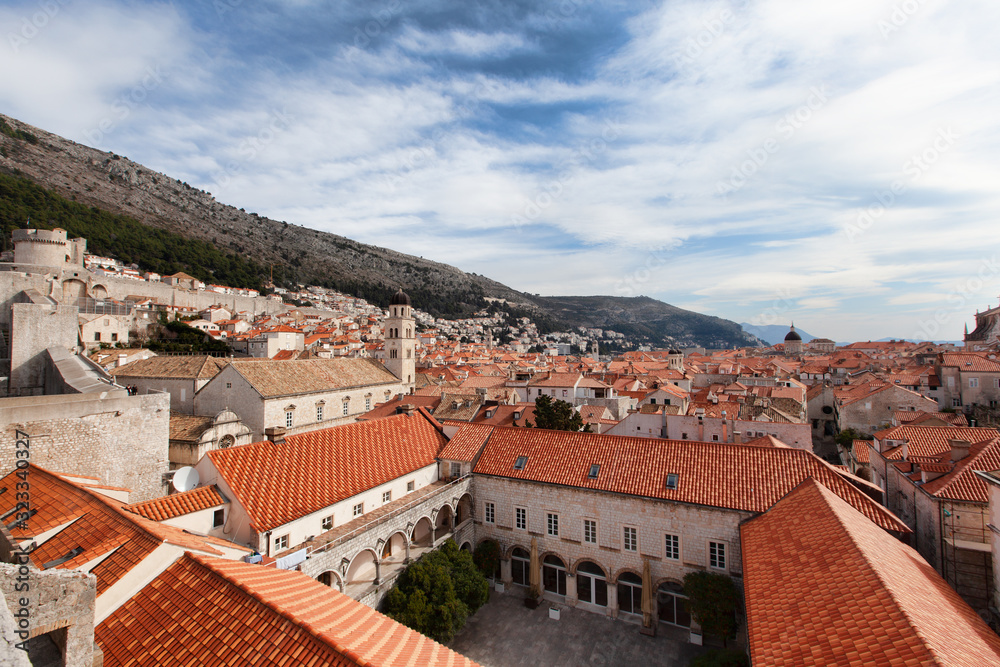 Dubrovnik from above, Croatia