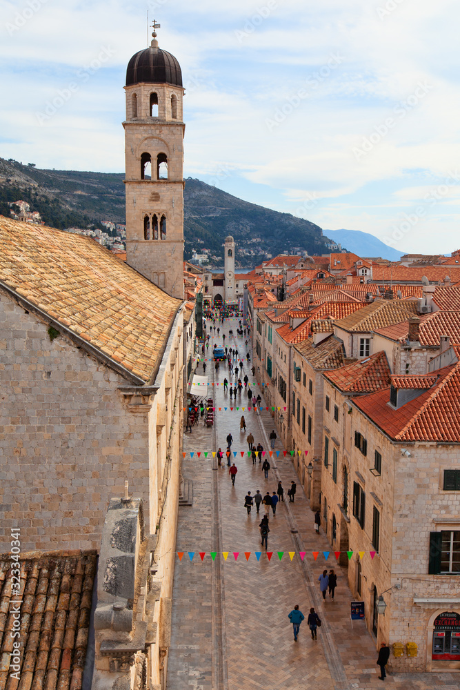 Dubrovnik from above, Croatia