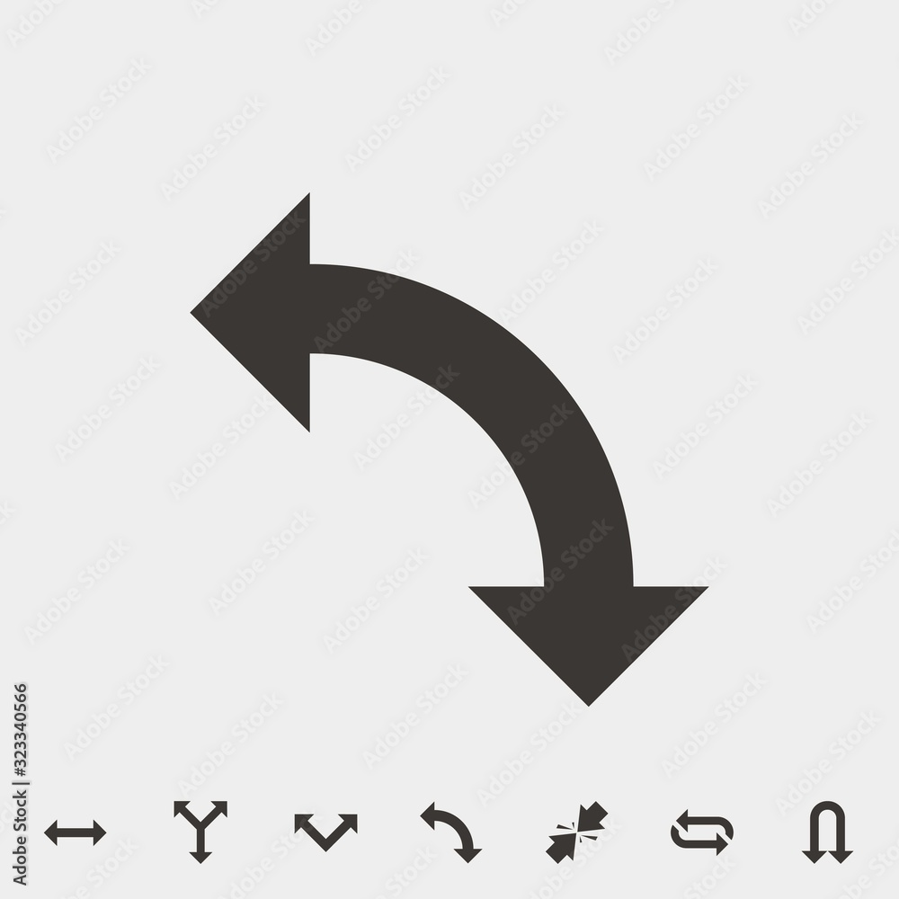 curve road icon vector illustration and symbol for website and graphic design curve road icon vector illustration and symbol for website and graphic design