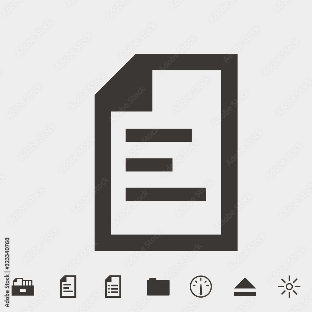 file icon vector illustration and symbol for website and graphic design file icon vector illustration and symbol for website and graphic design