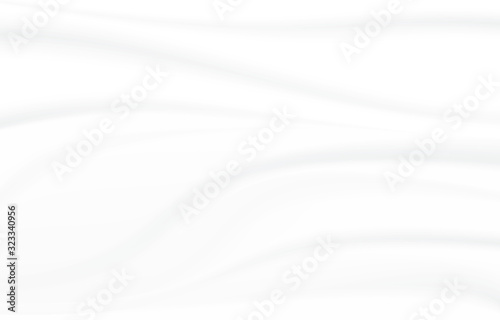 White cloth soft wave texture pattern background