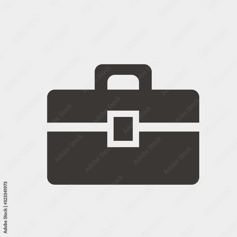 brief Case icon vector illustration and symbol for website and graphic design brief Case icon vector illustration and symbol for website and graphic design