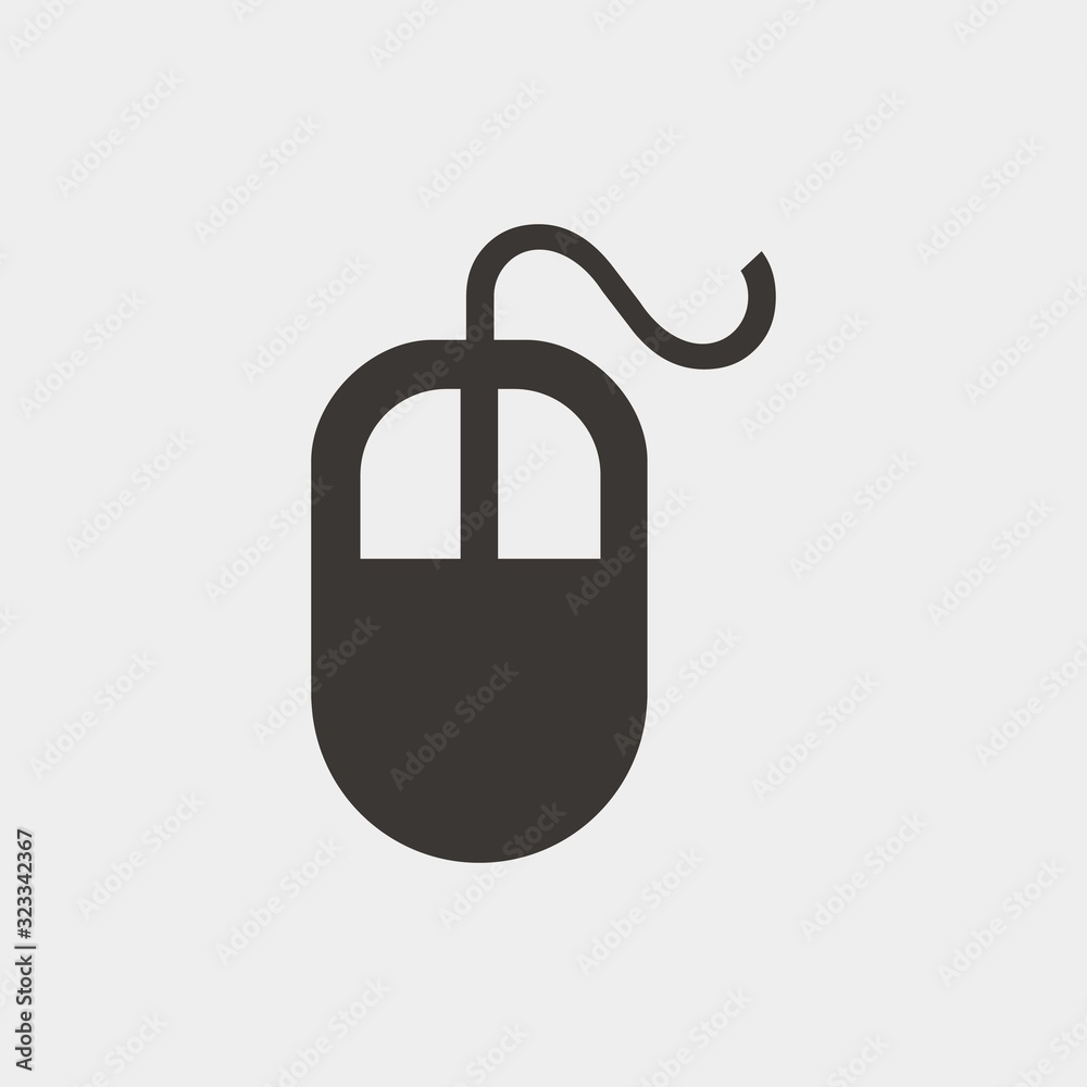 computer mouse icon vector illustration and symbol for website and graphic design computer mouse icon vector illustration and symbol for website and graphic design