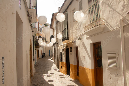 street in Ibiza-spain