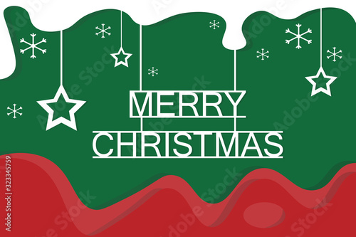 Concept Merry christmas on background