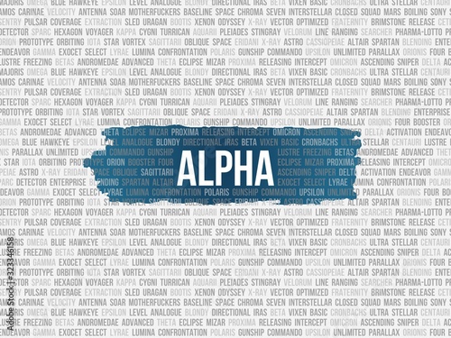 Alpha photo