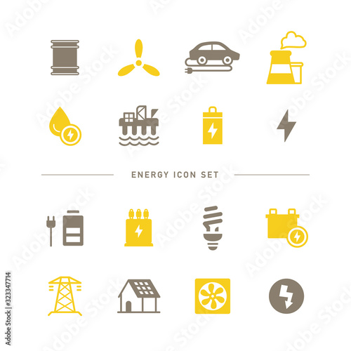 ENERGY ICON SET