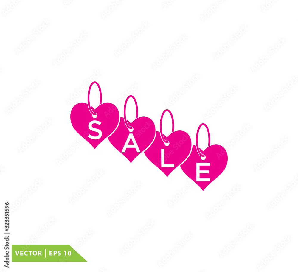 Price tag icon vector logo design template