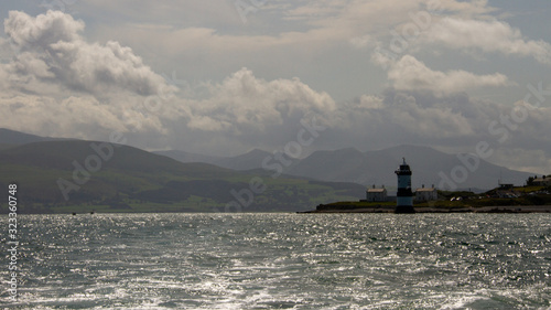 Penmon Lighthouse off the coast of the Isle of Anglesey