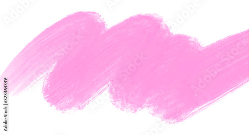 Pink watercolor background for your design, watercolor background concept, vector. © BoszyArtis