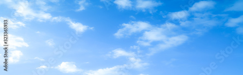 blue sky with beautiful natural white clouds