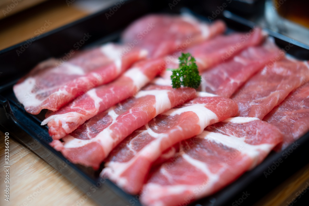 Premium Japanese raw beef meat set Premium Japanese raw beef meat set
