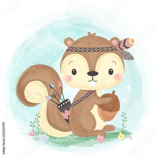 animals illustration, animal clipart for scrapbooking and decoration.