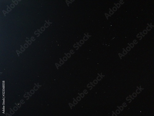 stars on black background