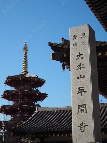 Kawasaki Daishi Heikenji Temple in Japan photo